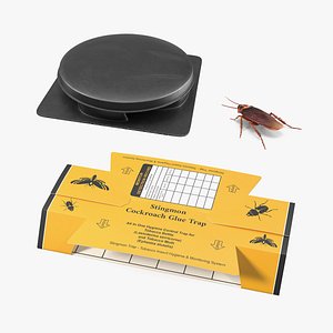3D Cockroach Killer with Cockroach Collection