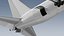 Boeing 767-300BCF Generic White 3D model