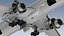Boeing 767-300BCF Generic White 3D model