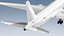 Boeing 767-300BCF Generic White 3D model