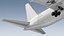 Boeing 767-300BCF Generic White 3D model