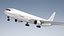 Boeing 767-300BCF Generic White 3D model