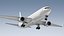 Boeing 767-300BCF Generic White 3D model