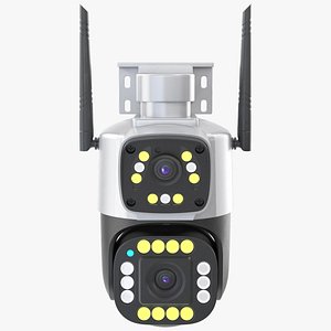 Smart Dual Lens Wireless Security Camera