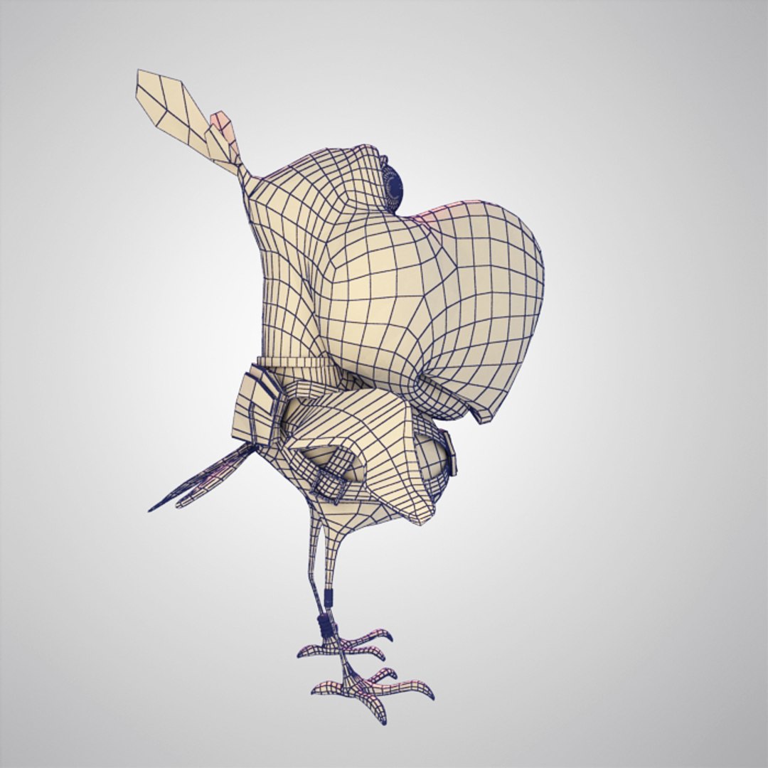 Cartoon Rig 3ds