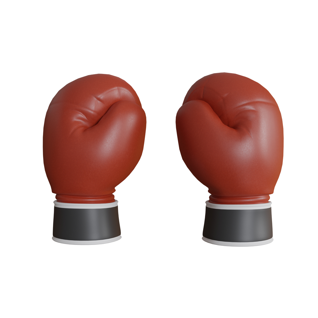 3D Boxing Gloves model - TurboSquid 1738809