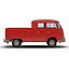 Volkswagen Type 2 Double Cab Pick Up Simple Interior Red