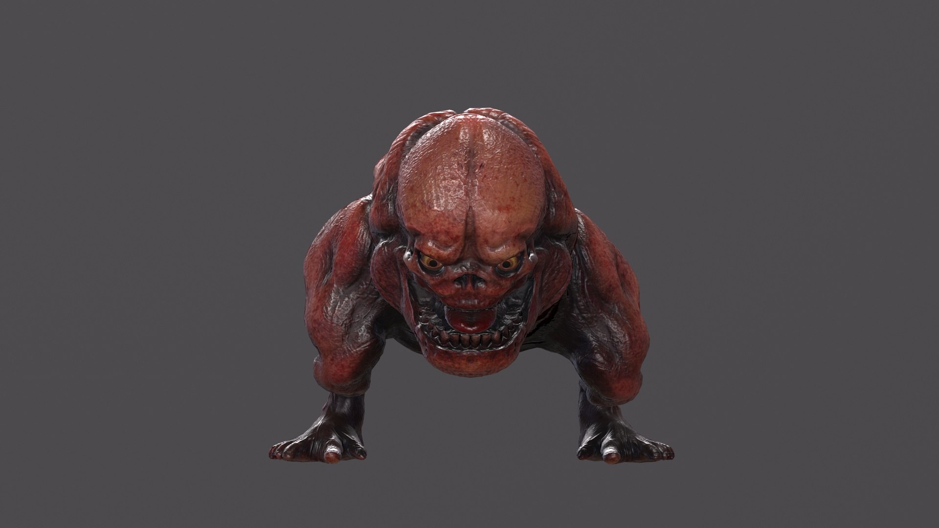 3D Hell Dog Low-poly bipedal head monster https://p.turbosquid.com/ts-thumb/wi/kDXvQ0/cP/helldog2/jpg/1639389429/1920x1080/fit_q87/1ad14a702a84aa2318452c3c79c5702f3338cd6d/helldog2.jpg
