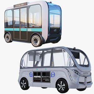 Olli And Navya Bus