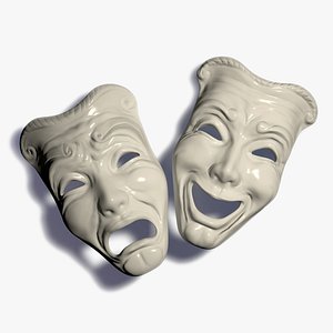 Tragedy-Comedy-Masks
