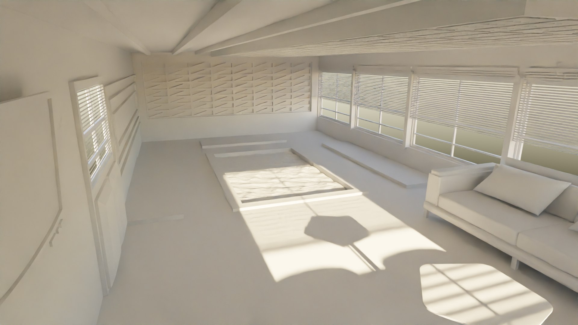 3D Model Pool House Interior - TurboSquid 2159634
