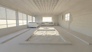 3D model Pool House interior