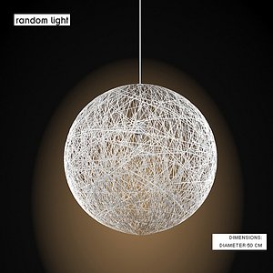 3d max moooi random light