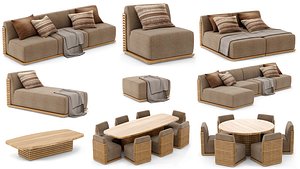RH Outdoor Trelica collection