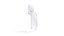 White Shayla - muslim traditional woman headscarf