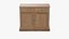 2 door cabinet cupboard 3D model