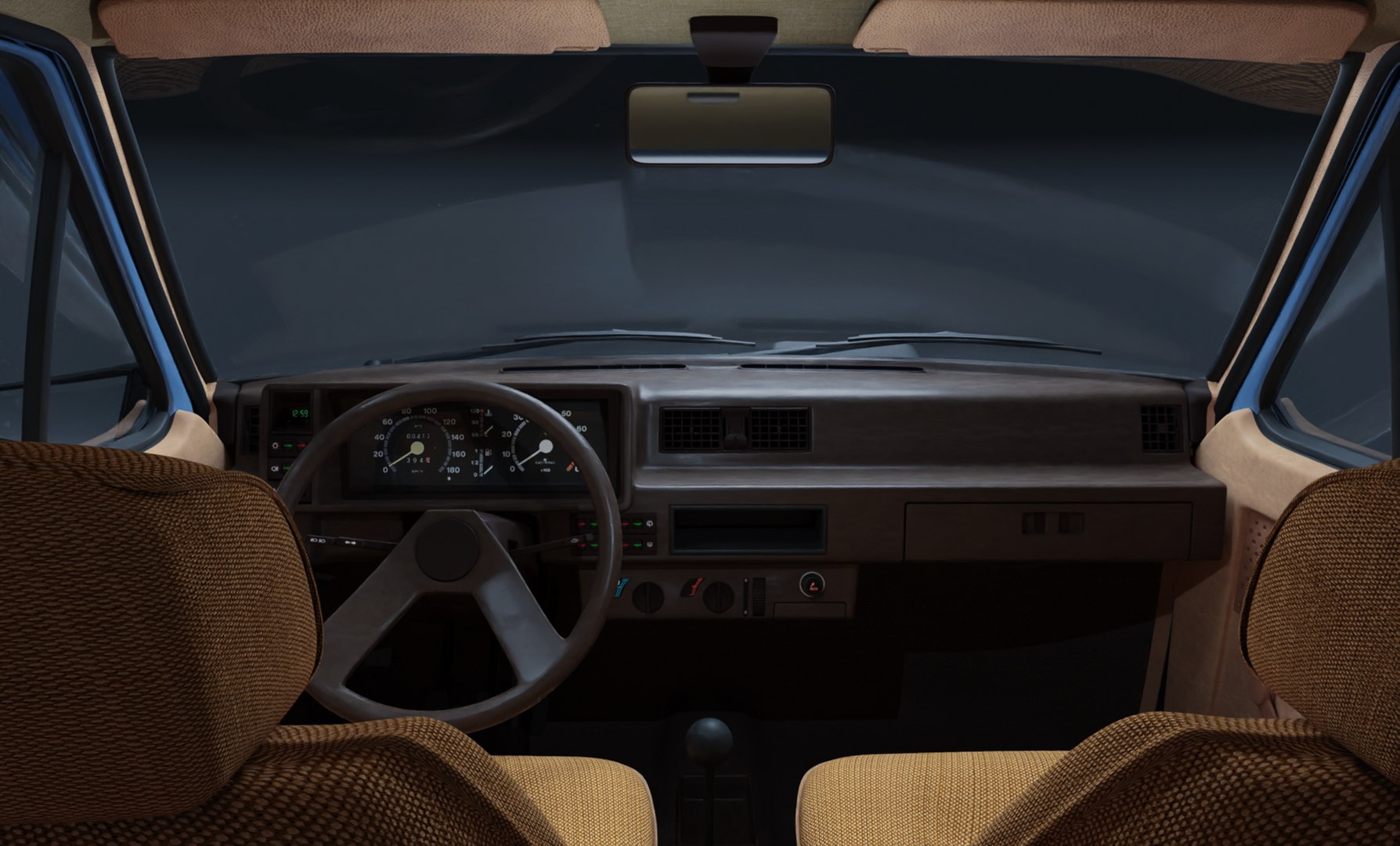 3D 1978 Fiat Ritmo - TurboSquid 2209532