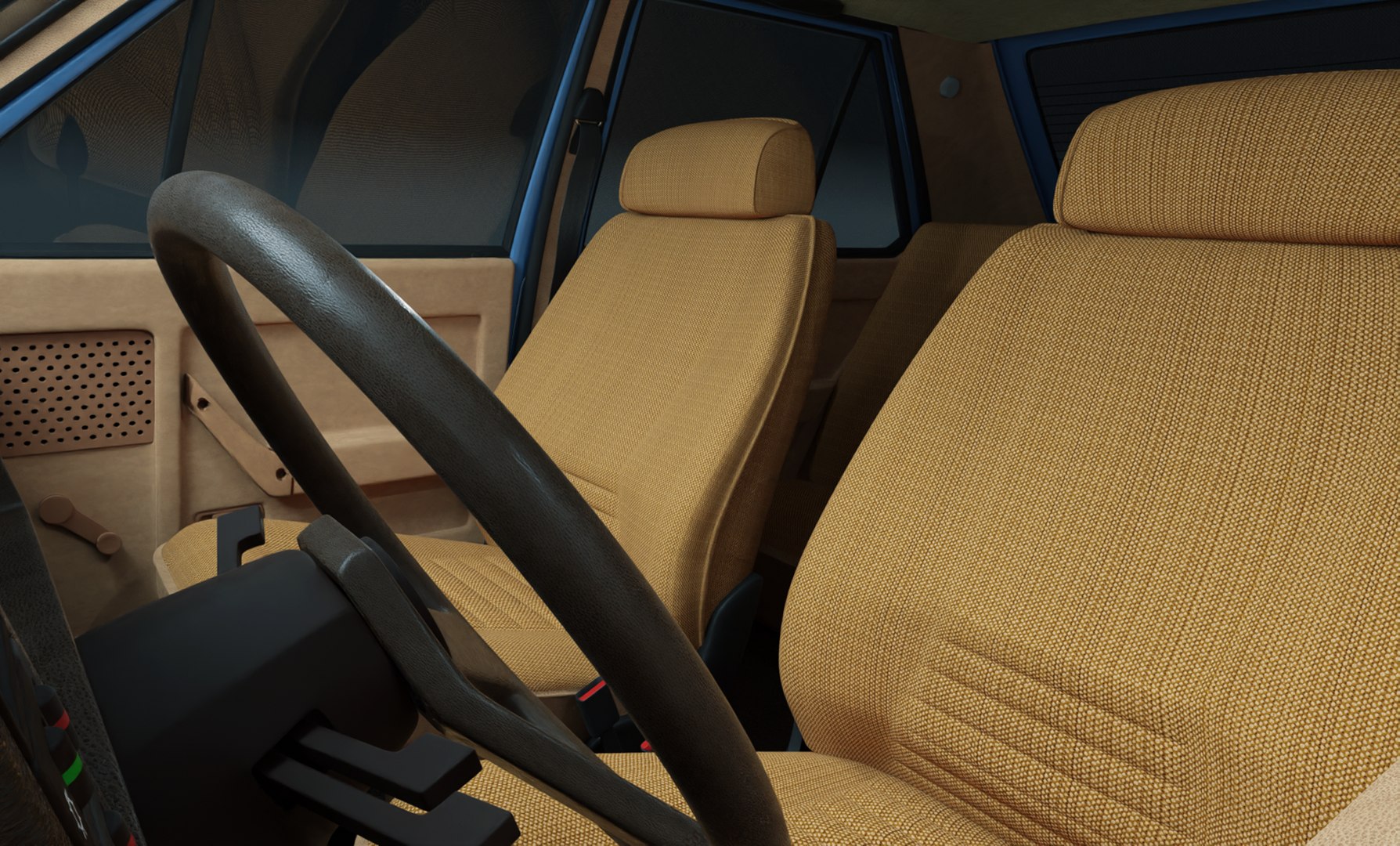 3D 1978 Fiat Ritmo - TurboSquid 2209532