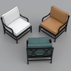chair armchair o 3d model