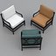 Wood Armchair