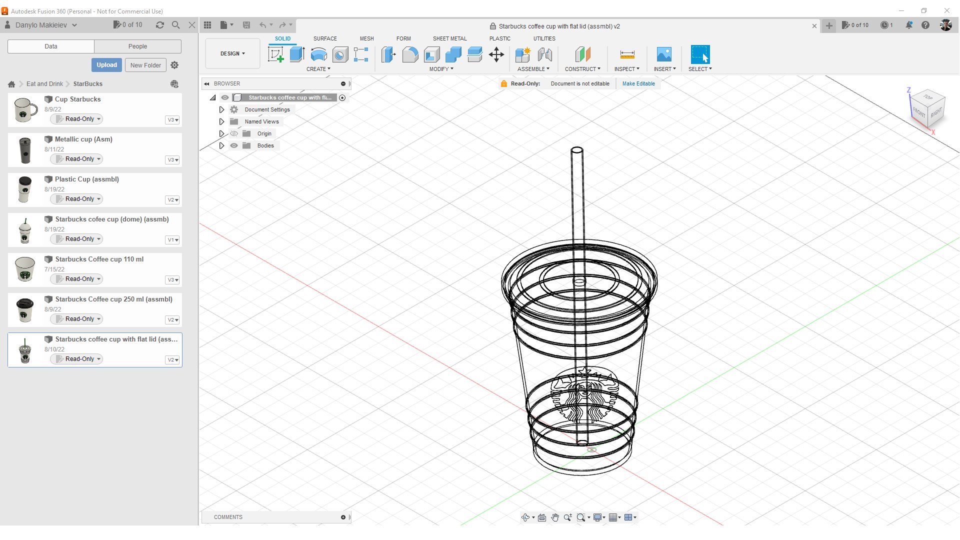 Starbucks Coffee cup model https://p.turbosquid.com/ts-thumb/wj/B9NLf8/yx/01/png/1663944566/1920x1080/fit_q87/d737fb82c485e85d52eafb17f85a04f38aea6c94/01.jpg