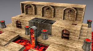 3D dangeon and temple