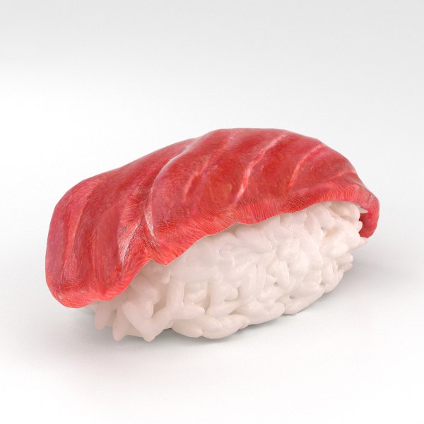 3D sushi toro TurboSquid 1376143