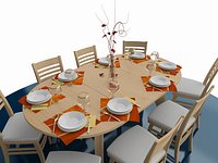 dinner table