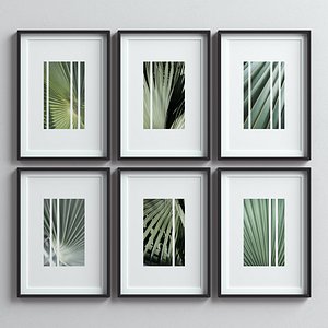 picture frames set -13 3D model