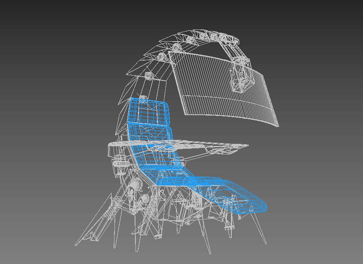 Scorpion Gaming Chair 3D Model TurboSquid 1898030   5 Wire 