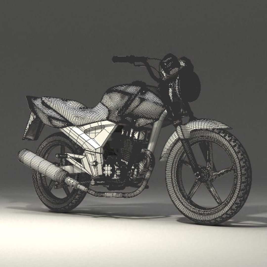 Honda CBX 250 3D Model $99 - .3ds .fbx .obj .max - Free3D