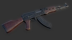 AK-47 AK-74 GoldenDefault Game Ready