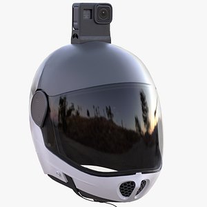3D Skydiving Helmet model