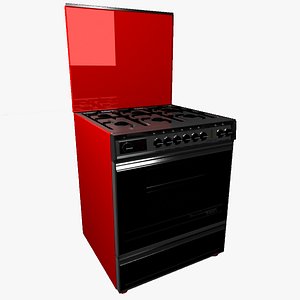 STOVE VINTAGE 3D model
