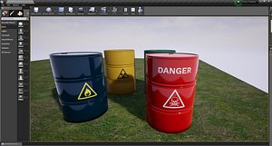 Steel Barrel 200 L High Poly