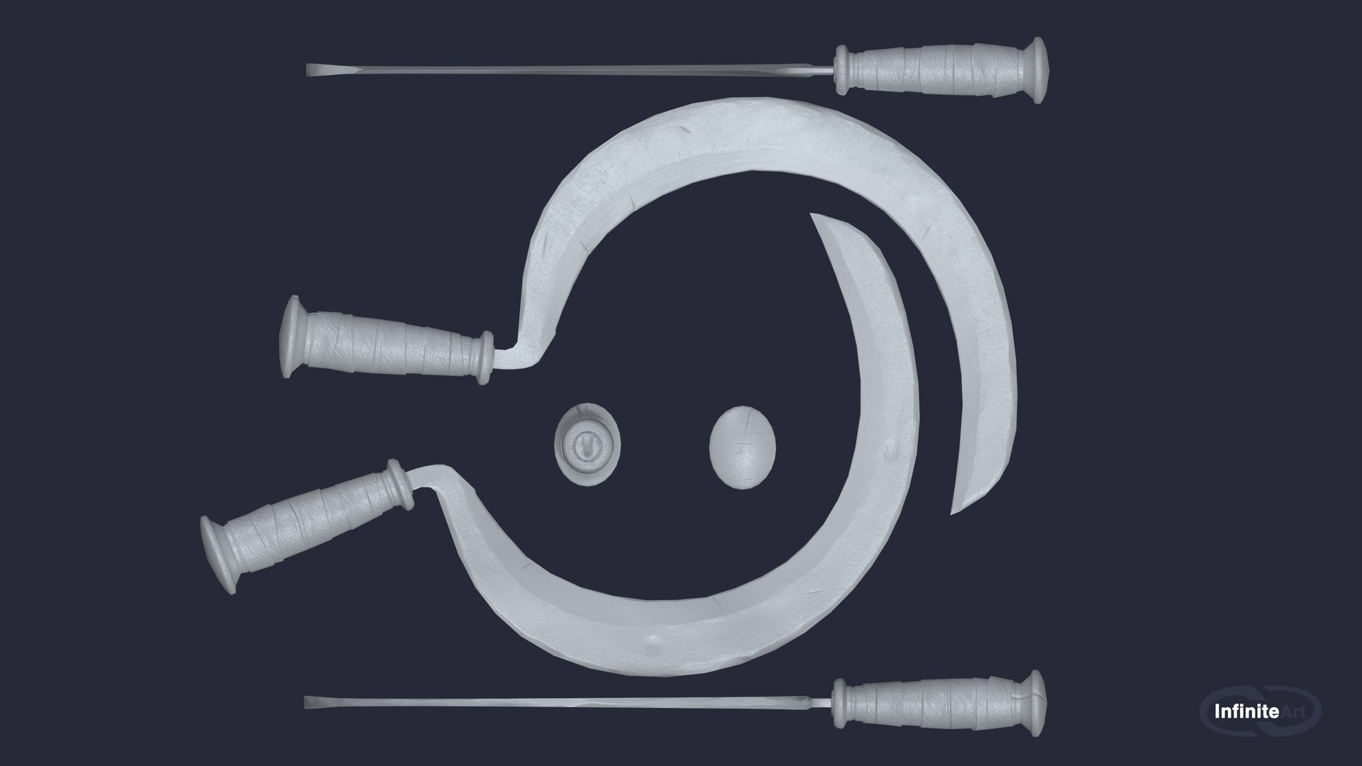 Sickle 3D model https://p.turbosquid.com/ts-thumb/wj/MfavU5/uO/sickle_5/jpg/1653983165/1920x1080/fit_q87/bb686936b603ab849efff7944748a0113d405b1d/sickle_5.jpg