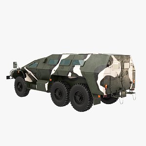 SBA-60-K2 Bulat Camo 3D model