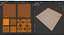 CPU microchip 3D model