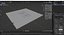 CPU microchip 3D model