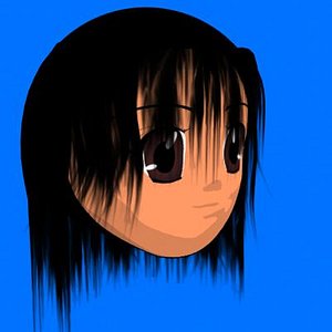 anime girl 3d model
