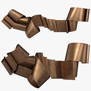 3D Brass Landscape 231011 by Martha Sturdy model