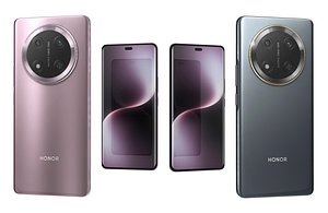 HONOR Magic7 Lite Titanium Black And Titanium Purple Low Poly 3D model