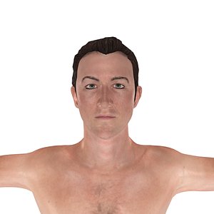 robert male - rigged 3d 3ds