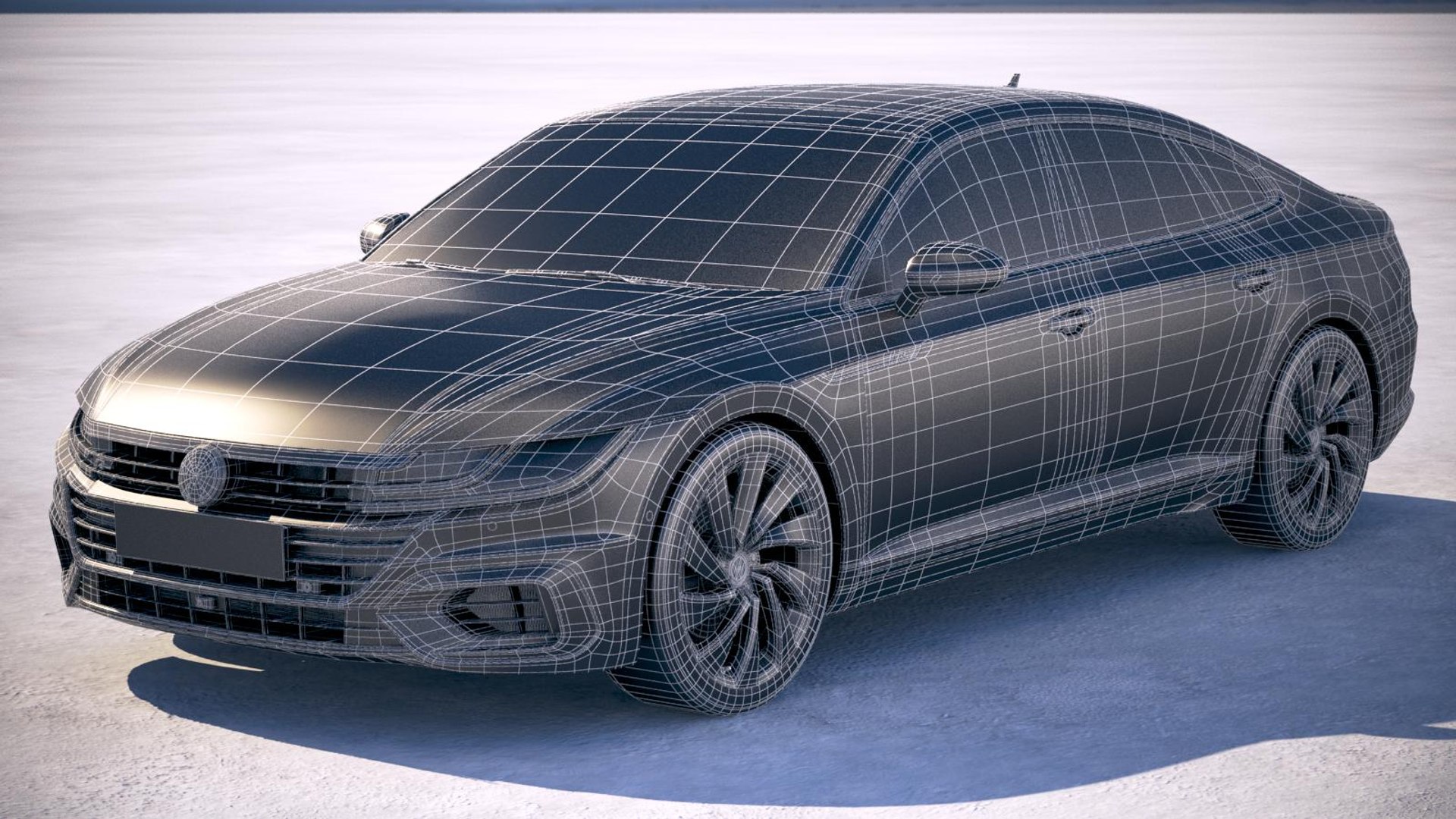 3D Volkswagen Aerton R-line - TurboSquid 1169739