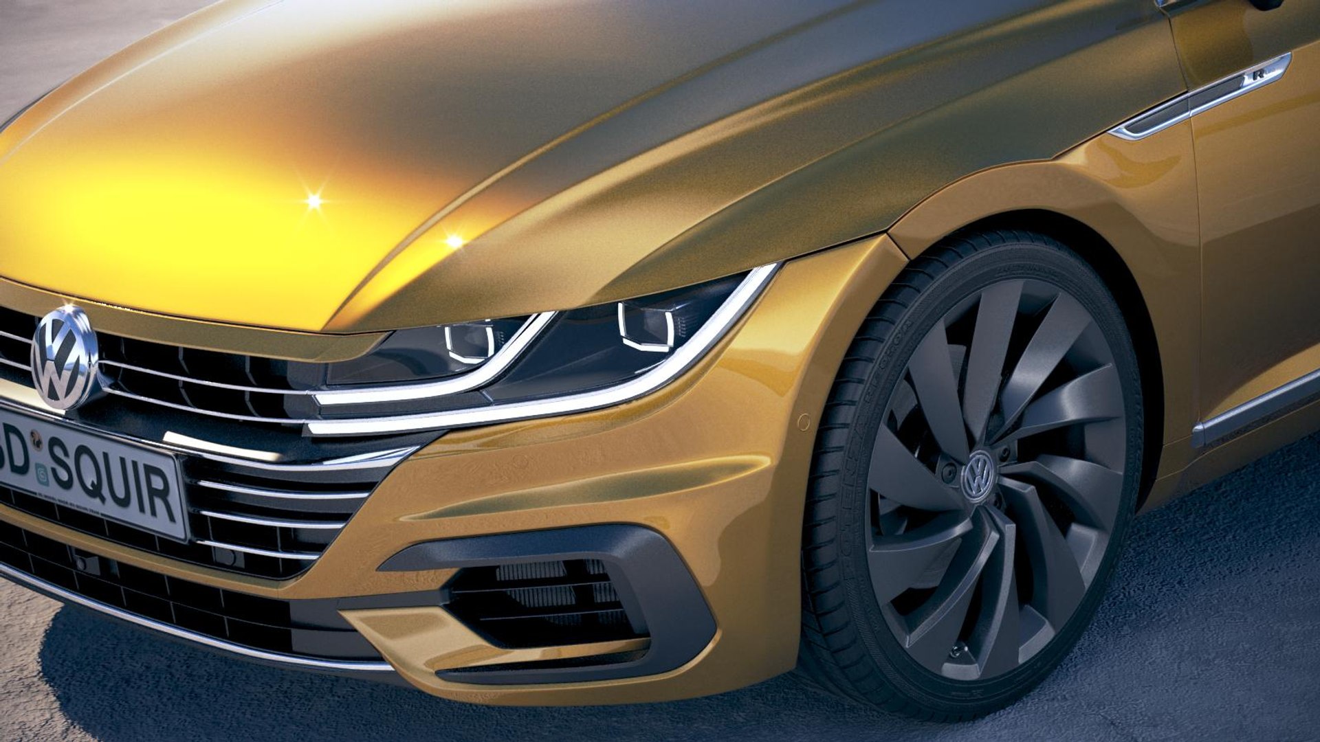 3D Volkswagen Aerton R-line - TurboSquid 1169739