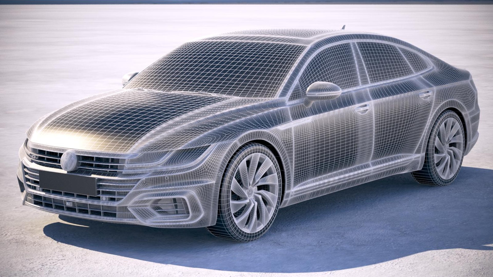 3D Volkswagen Aerton R-line - TurboSquid 1169739