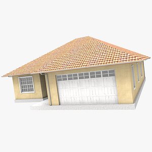 mediterranean style house 3D model