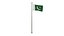 Pole Flag Pakistan