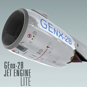 GEnx-2B Jet Engine Lite