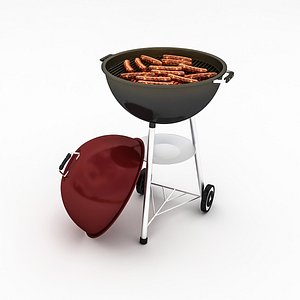 barbecue 3D model